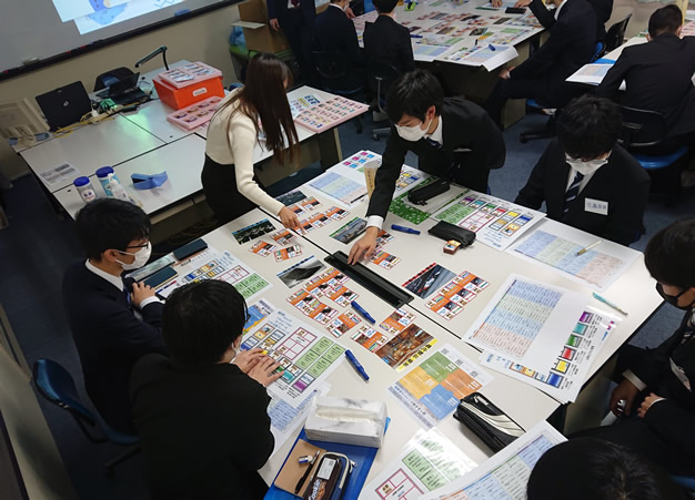 仕事体験！学校内インターンシップ実施